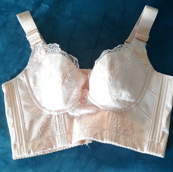 NIB! Wide Back Support Lace Bra - Picture 3 of 11